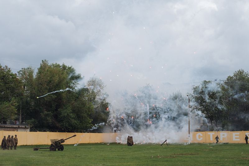© Anton Polyakov - Tiraspol. Reconstruction of the battle of the Great Patriotic War during the Victory Day