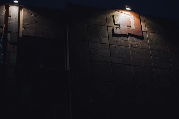 © Anton Polyakov - Bender city. The building of the former Party Committee (Gorkom), the injured by bullets during a confrontation in 1992.