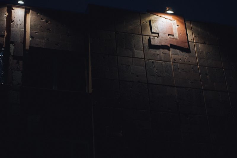 © Anton Polyakov - Bender city. The building of the former Party Committee (Gorkom), the injured by bullets during a confrontation in 1992.