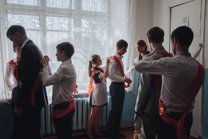 © Anton Polyakov - Graduation School No. 2 in Grigoriopol, a small town in the center of Transnistria.