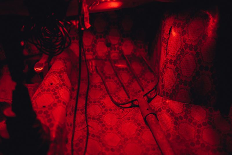 © Anton Polyakov - Agricultural forks in car