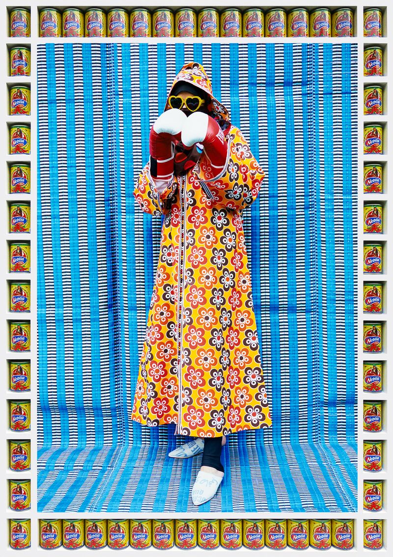 Hassan Hajjaj, Orthodox, from the series La Salle de Gym des Femmes Arabes, 2011/1432. Courtesy of the artist.