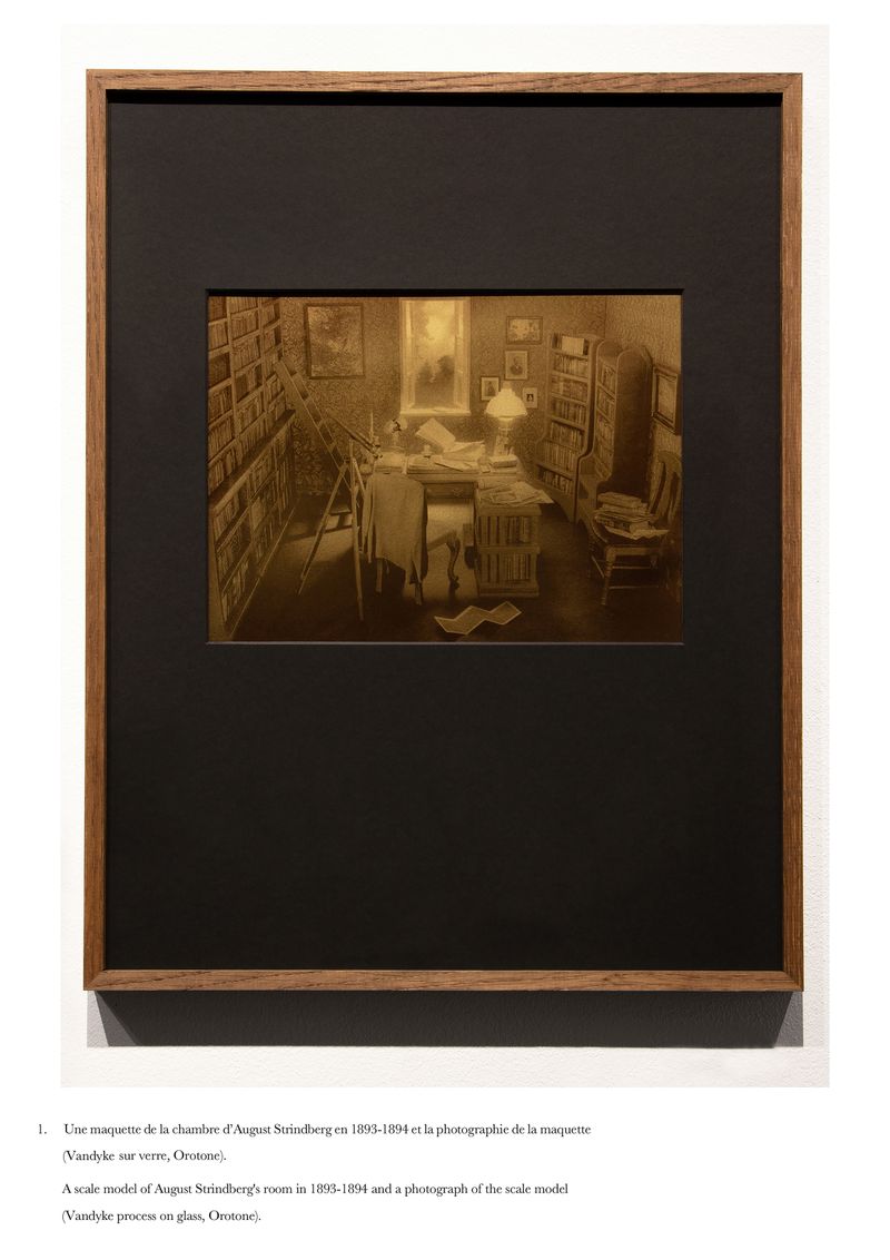 © Hideyuki Ishibashi - Strindberg's room, 1894: Prologue: Mirror on the table