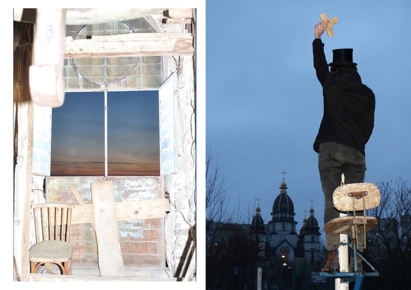 © Elena Subach - Image from the Meteorite Berdychiv photography project