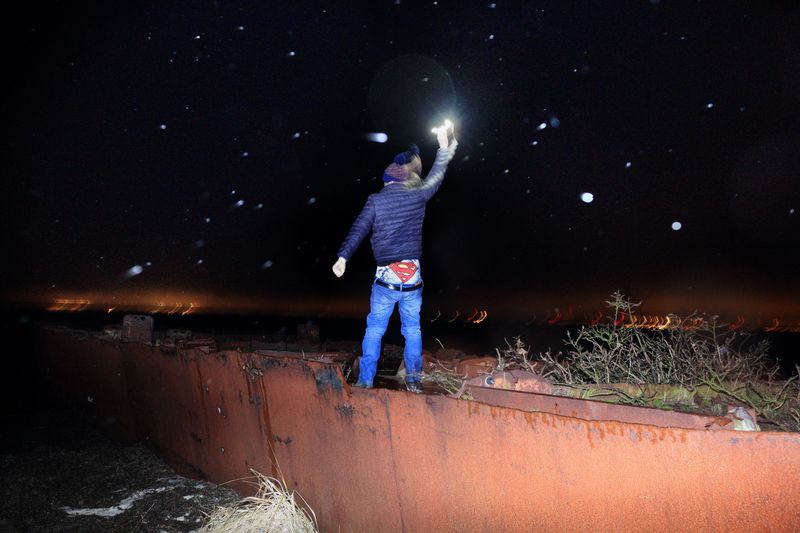 © Elena Subach - Image from the Meteorite Berdychiv photography project