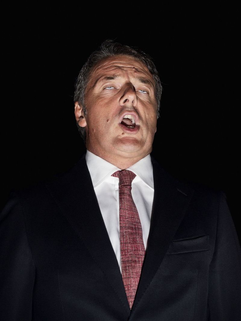 © LUCA SANTESE - Luca Santese & Marco P. Valli - Realpolitik 2018-2023. Matteo Renzi