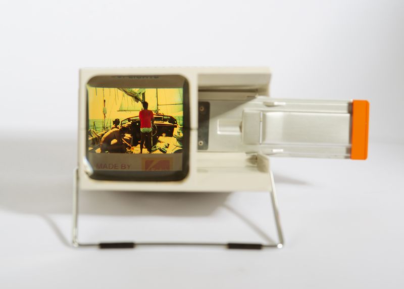 Les sondes sont exprimées en mètres, 2025 Mixed media installation. Archival inkjet prints mounted on dibond 13x17.5cm