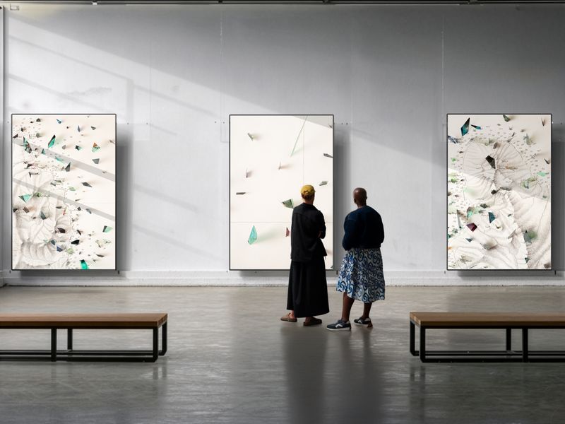 © Charalambos Artemis - Proposed exhibition rendering. Framed archival photographs.