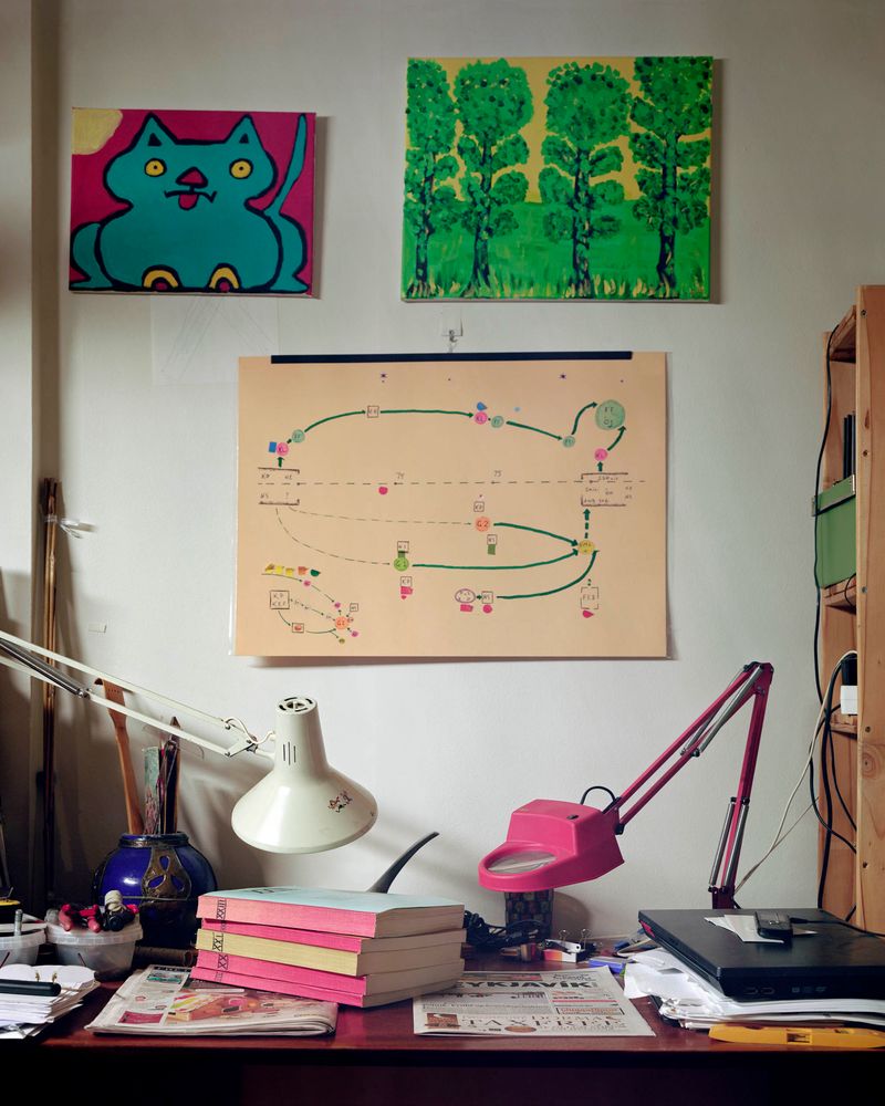 © Jack Latham, from the series, Sugar Paper Theories