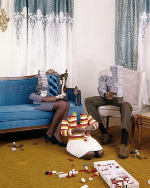 Manipulated Vintage Photographs Blurring Reality and Memory