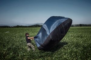 A No Man's Land: Life in Greece's Largest Makeshift Refugee Camp