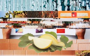 A Cultural Clash Rendered in Collage