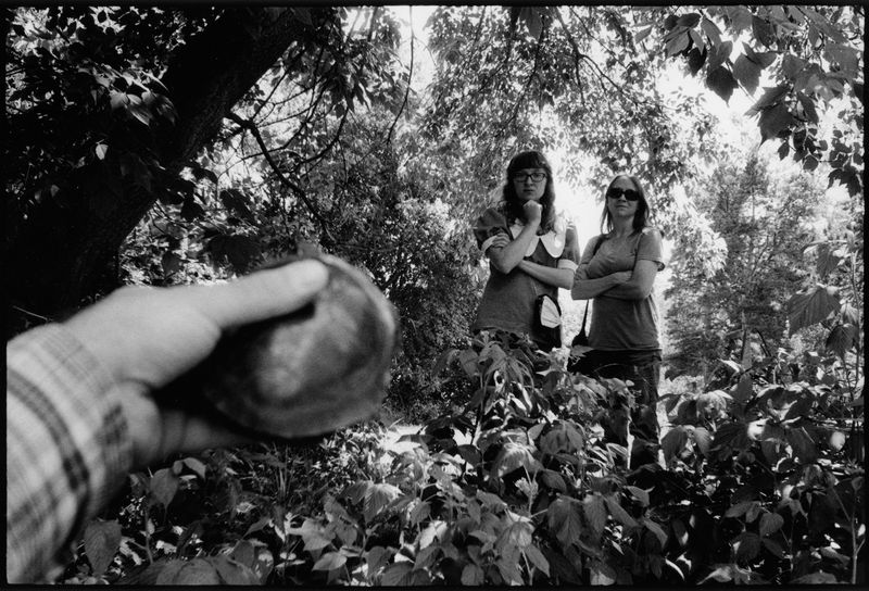 © Jason Houge - Kayla and her mother, Lisa, wait for me to release the turtle. Marinette, WI 2015