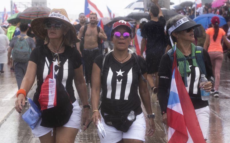 © Sally Rodriguez - Image from the The Power of Public Protest: The Resignation of Governor Ricky Rosselló in Puerto Rico photography project