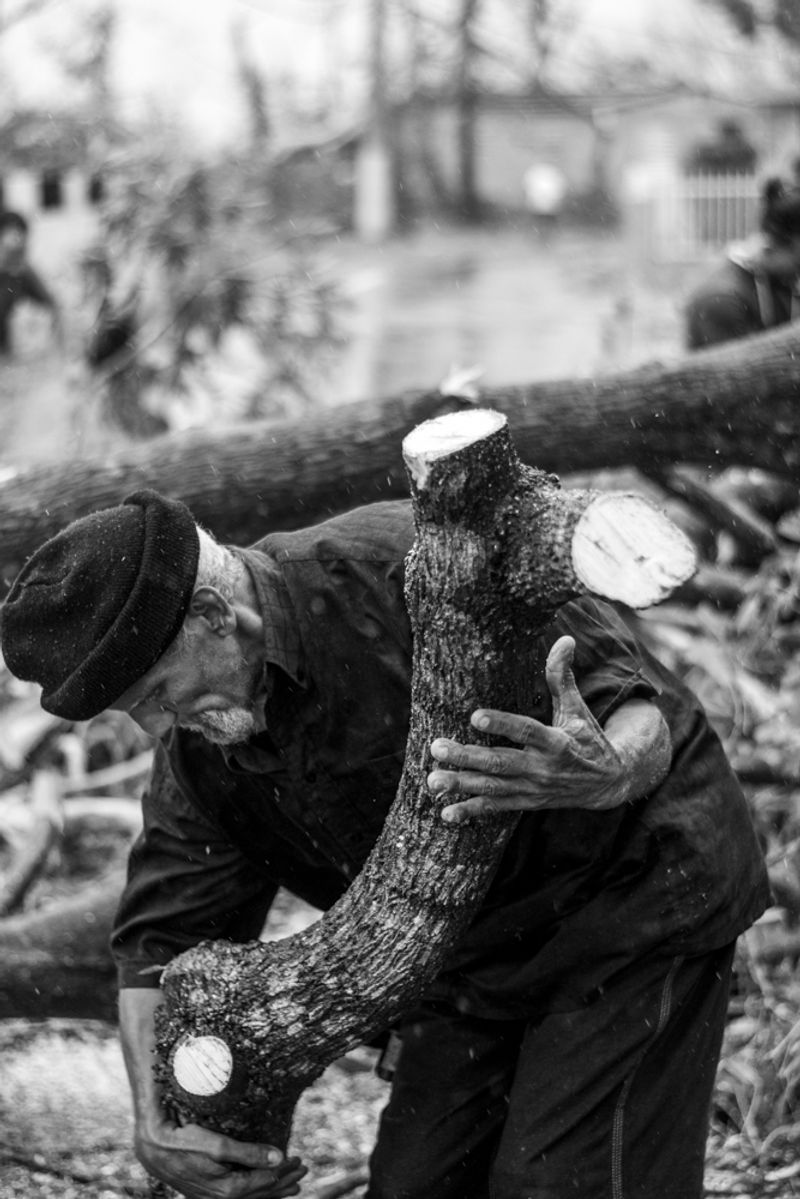 © Sally Rodriguez - Old guy helping out