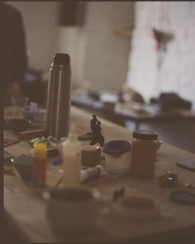© lucile brizard - Studio, Kyiv, February 2024.