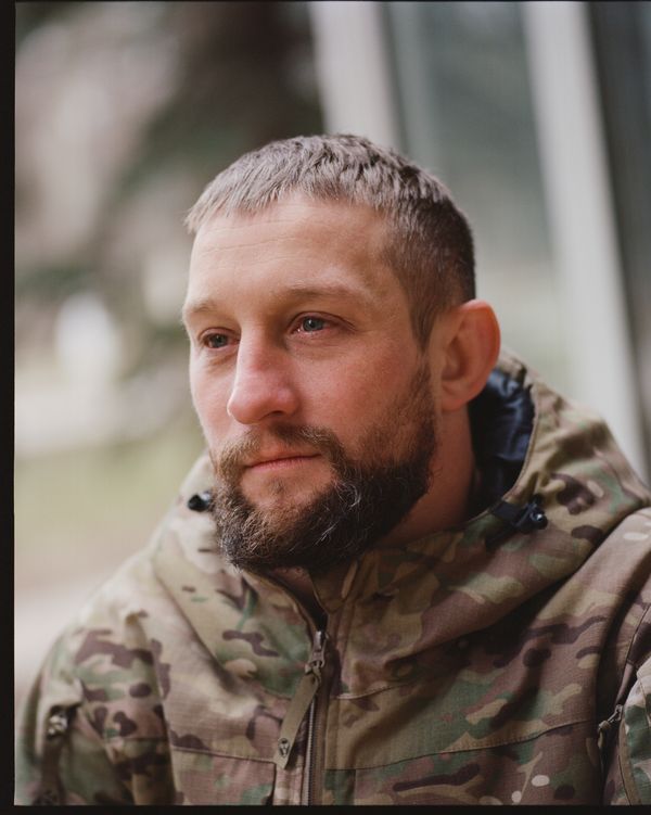 © lucile brizard - Soldier, Lyman, March 2024.