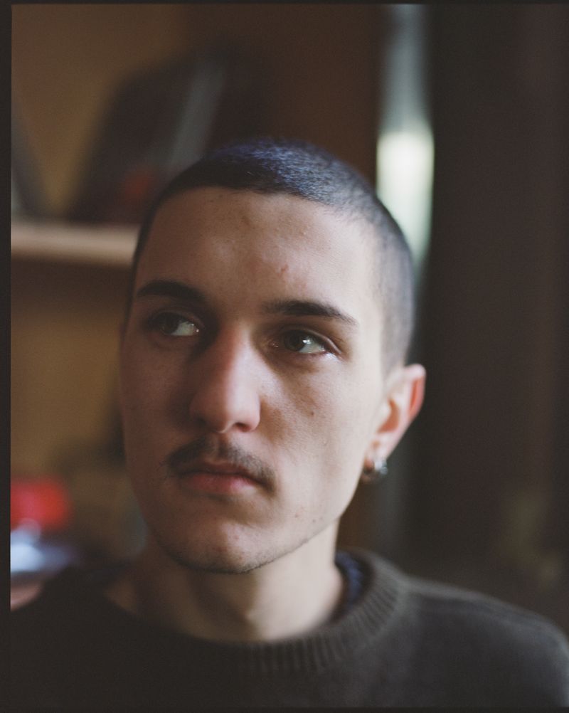 © lucile brizard - Sasha, Kyiv,  February 2024.