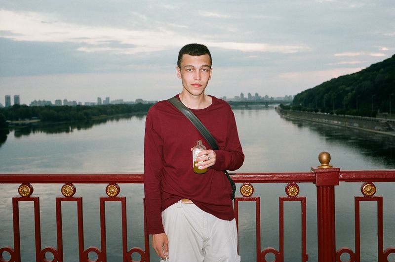 © lucile brizard - Ilya, on Trukhaniv Island. Kyiv, Ukraine, 2022.