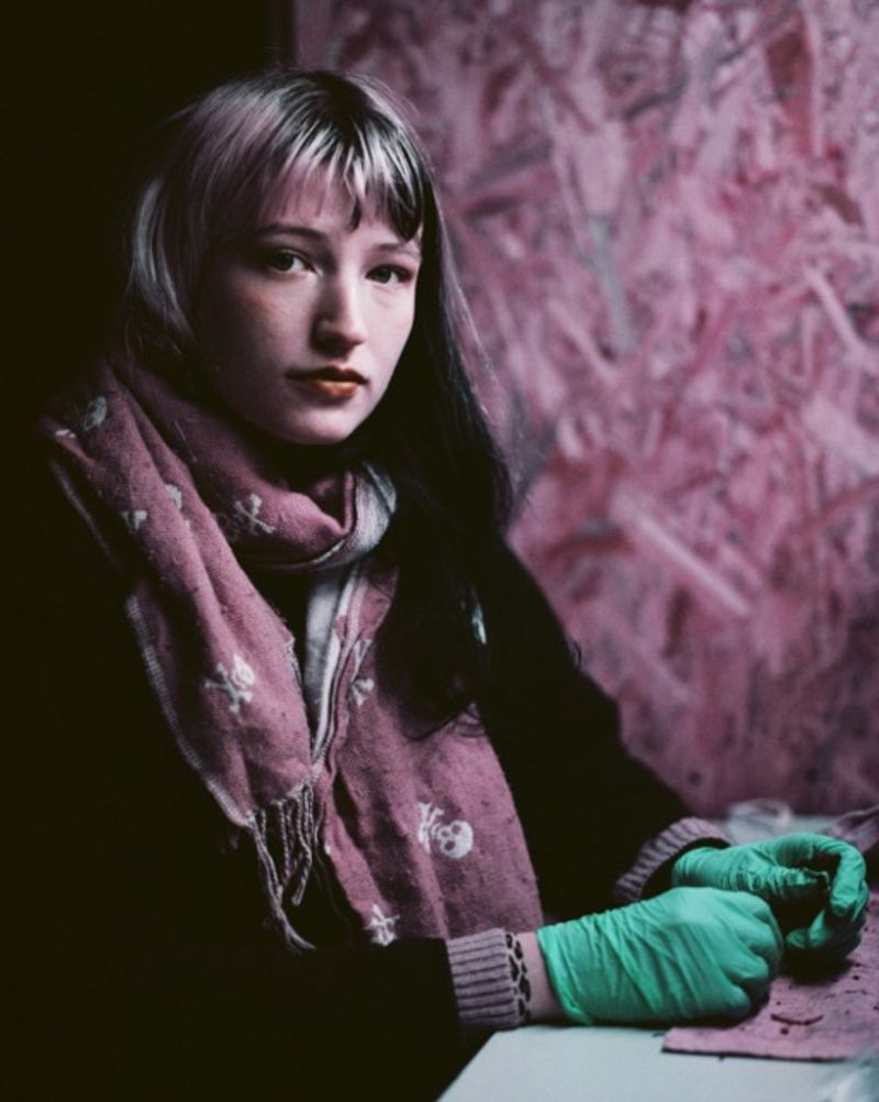 © lucile brizard - Image from the The Bats of Kharkiv photography project