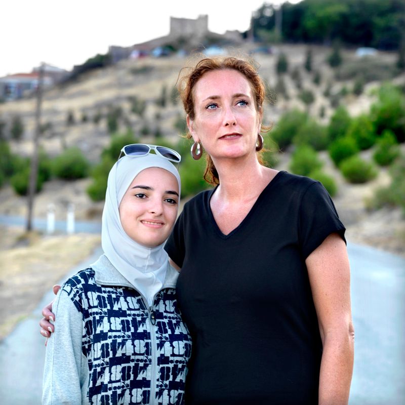 © Marieke Van Der Velden - Suhaila and Petra