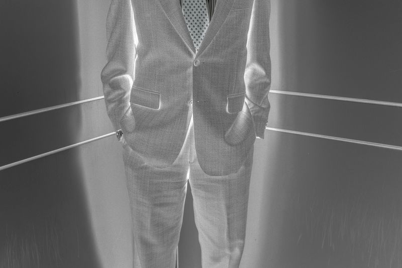 © Rosa Rodríguez - Image from the Men in Grey Suits photography project