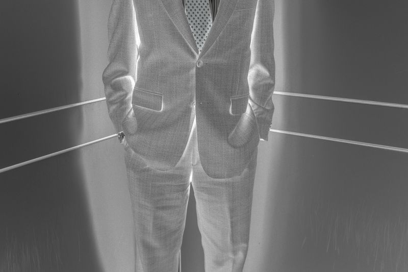 © Rosa Rodríguez - Image from the Men in Grey Suits photography project