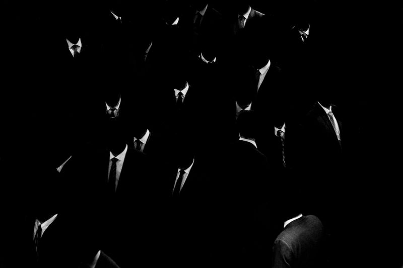 © Rosa Rodríguez - Image from the Men in Grey Suits photography project