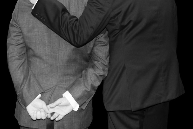 © Rosa Rodríguez - Image from the Men in Grey Suits photography project