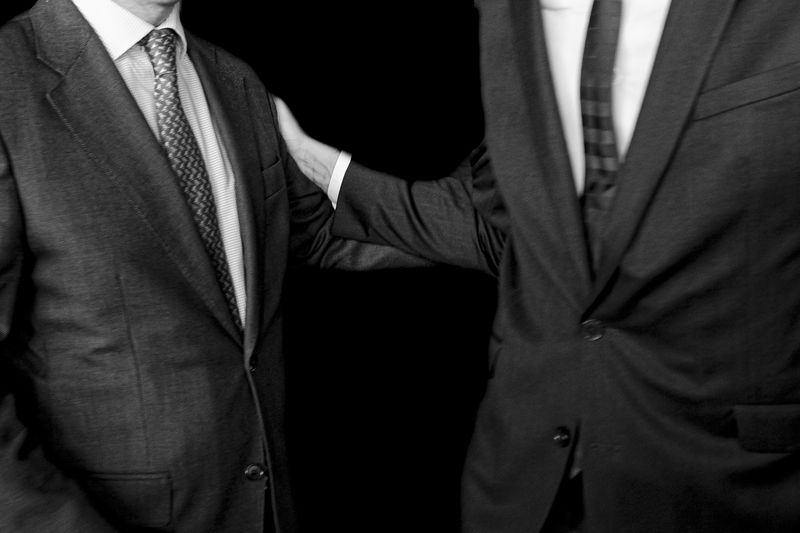 © Rosa Rodríguez - Image from the Men in Grey Suits photography project