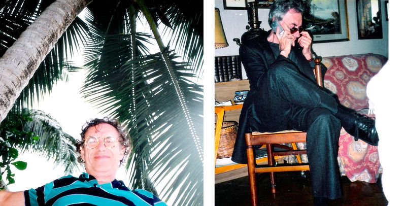 © Quetzal Maucci - Two photographs of my father taken by my mother