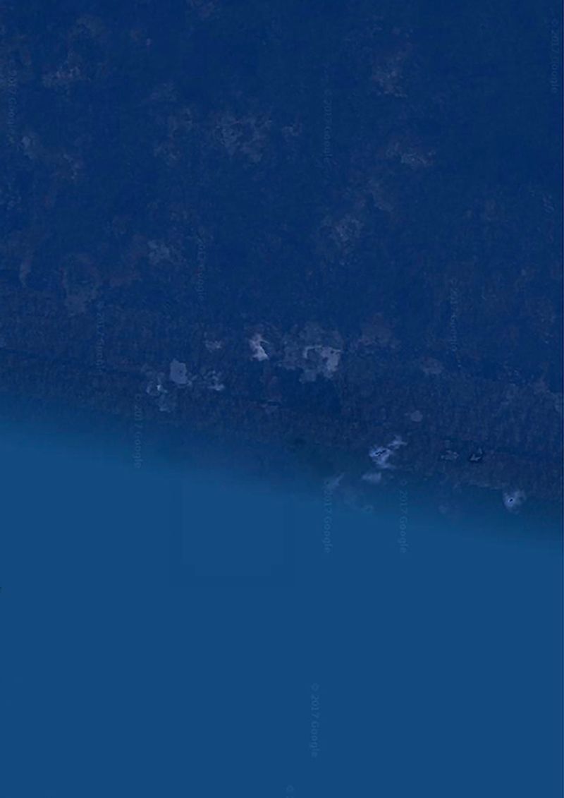 © Audrey Albert - Chagos Archipelago, Google map, 2017