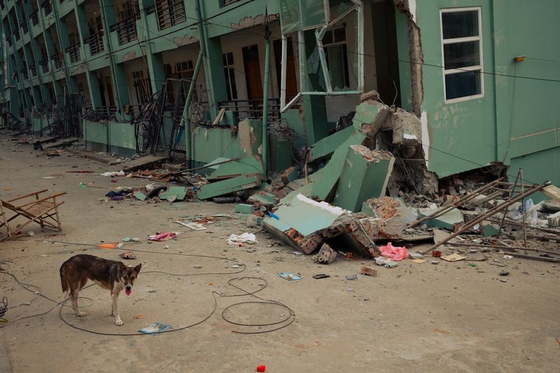 © Patrick Chengzhi Wang - Image from the Myanmar Earthquake photography project