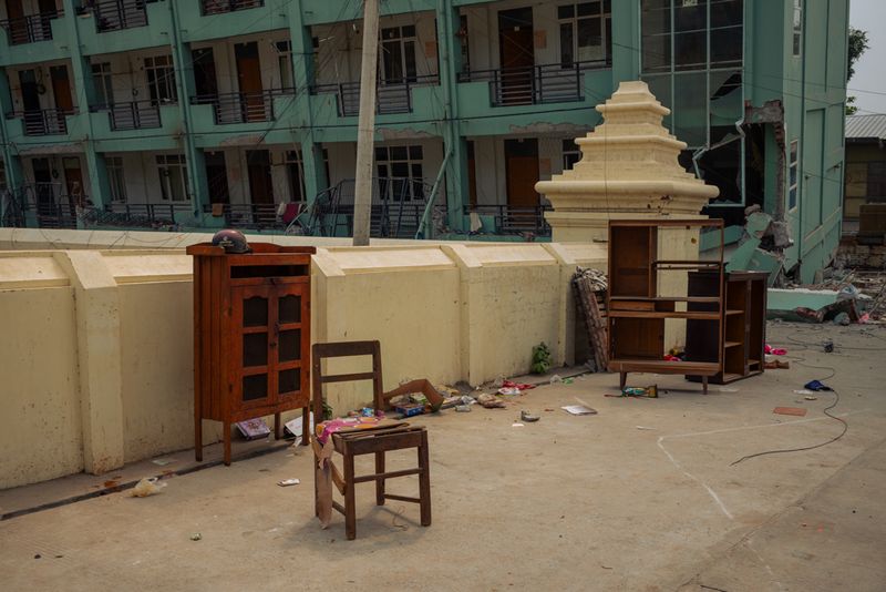 © Patrick Chengzhi Wang - Image from the Myanmar Earthquake photography project