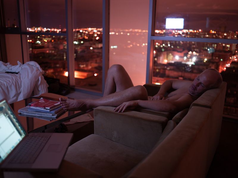 © Eri Morita - You fell asleep watching TV at the hotel in Lower East Side.