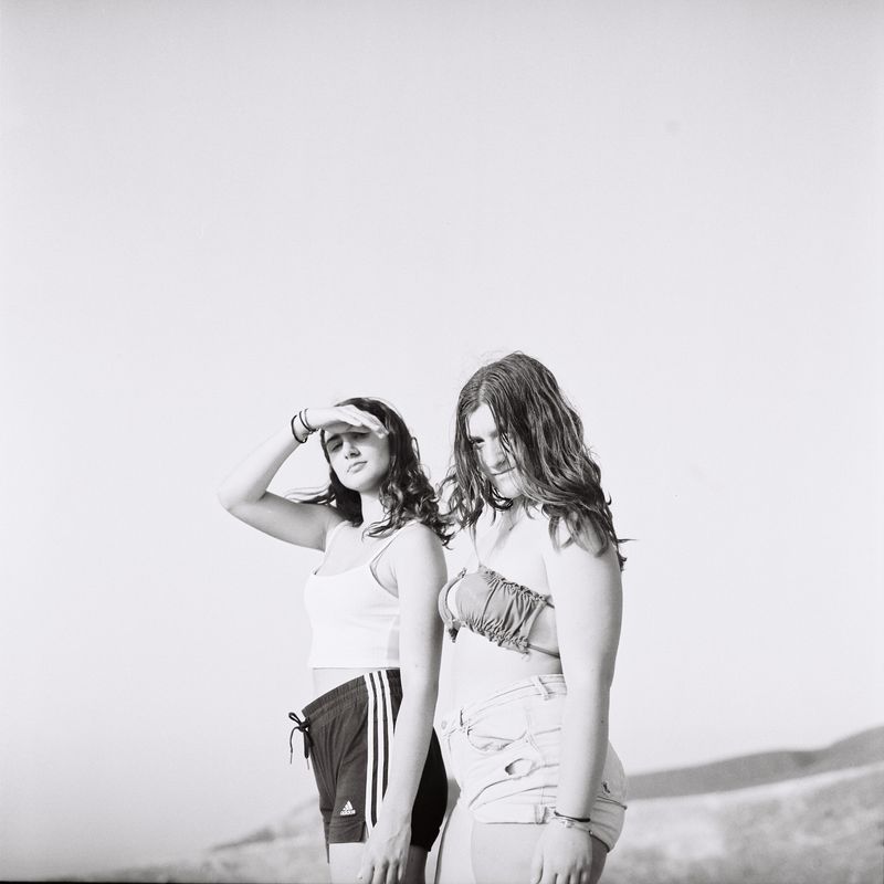 © Giulia Frigieri - Eva & Miriam, 15 years old, from the island of Volcano on a hike to the crater. July 2023.
