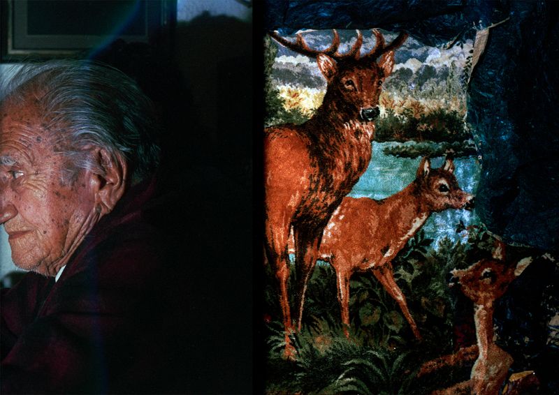 © María García - Image from the Secreto (When the house turned to indigo blue dust) photography project