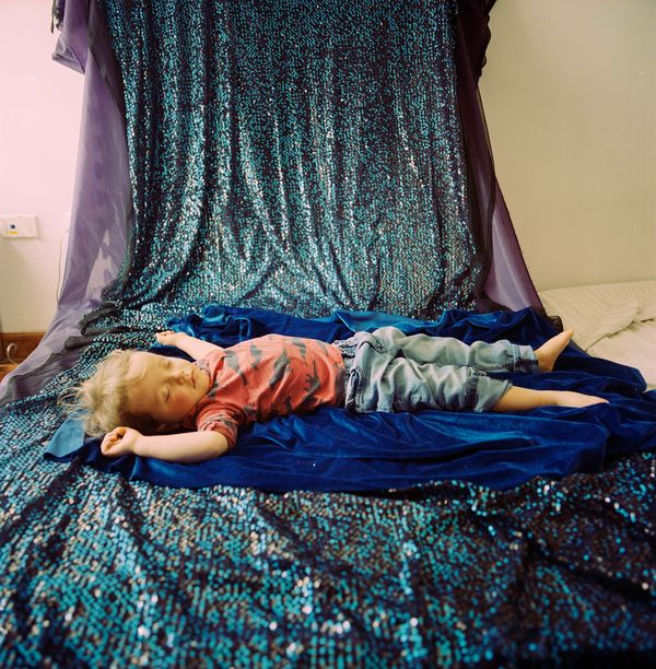 © María García - My son Seydú Cardoso Sleeping