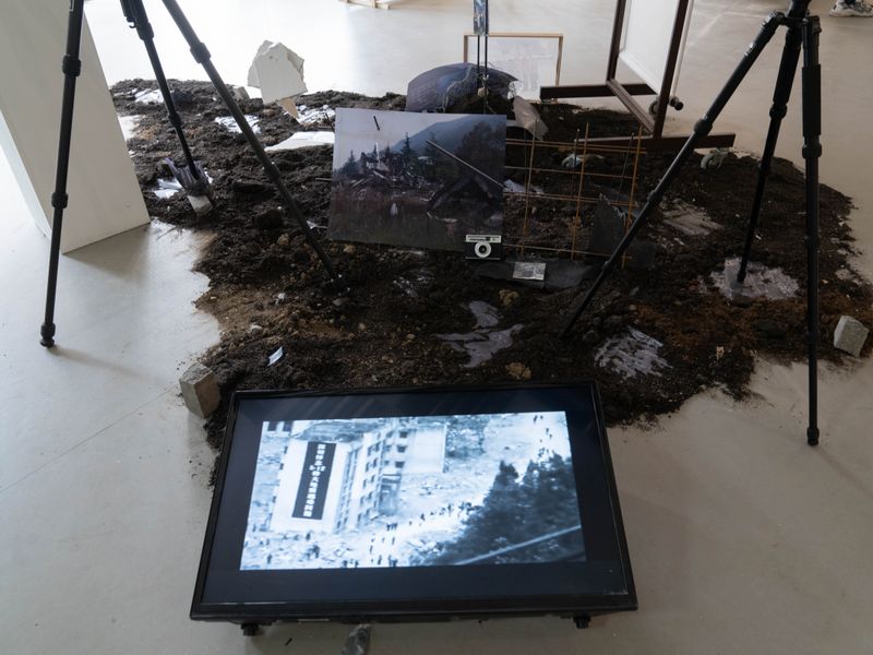 © He Bo - Exhibition Installation 6, Graduation Exhibition 2023, The Royal Academy of Art, The Hague, The Netherlands