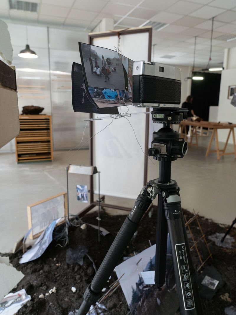 © He Bo - Exhibition Installation 3, Graduation Exhibition 2023, The Royal Academy of Art, The Hague, The Netherlands