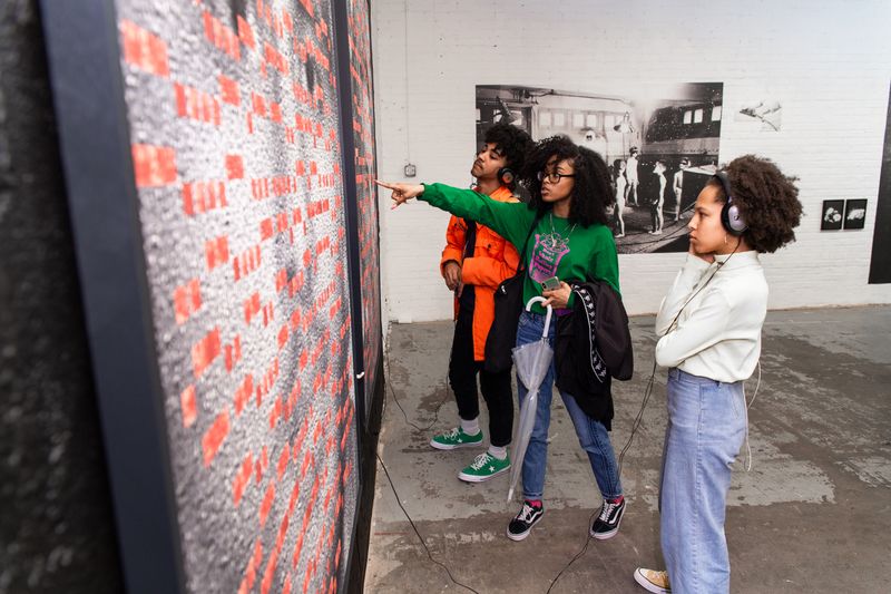 © He Bo - In exhibition, New York Red Hook Lab, 2019