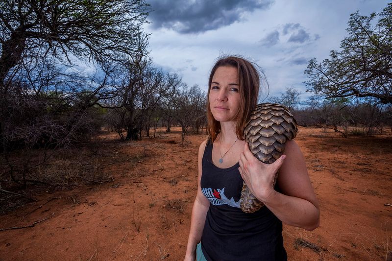 © Neil Aldridge - Image from the Pangolin Protectors photography project
