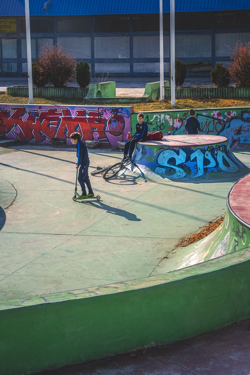 © Meri Boshkoska - Skate park fun