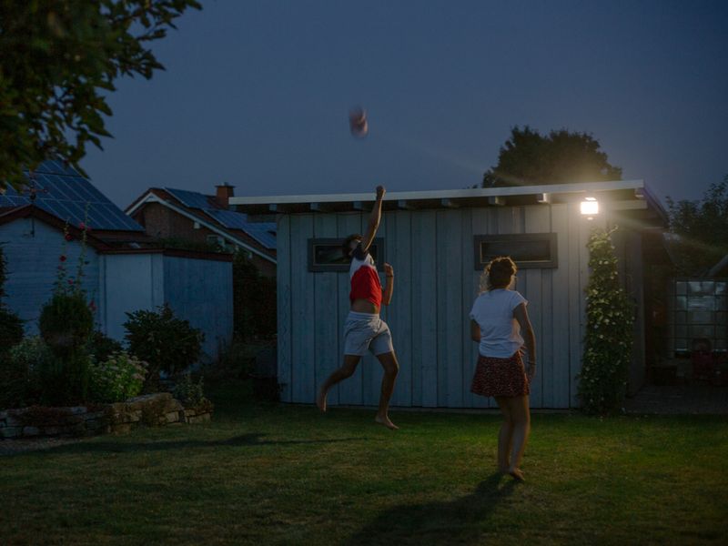 © Lea Franke - "They play together in the garden. Both do not do any other sport"