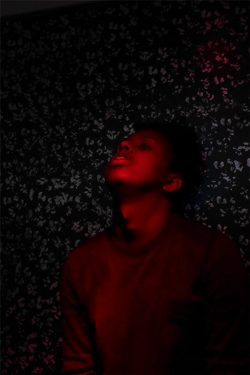 © Min Ma Naing - Abdi is seen at the farewell party of his Somalian friend Dhaka, Bangladesh, on 9th April 2018.