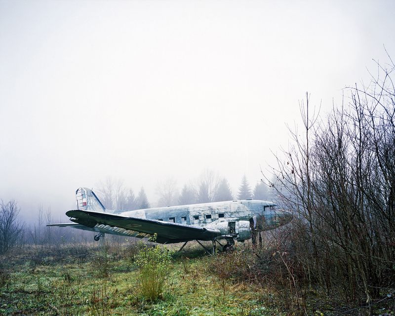© Borko Vukosav - Yugoslavian airplane on entrance in military airbase Zeljava on Croatian-Bosnian border.