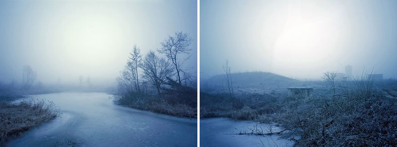 © Borko Vukosav - Lake created by missile practices located in biggest tank base in Jastrebarsko, Croatia.