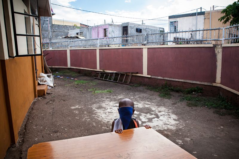 © Morgan Fache - Young boy in Batterie Cassée District