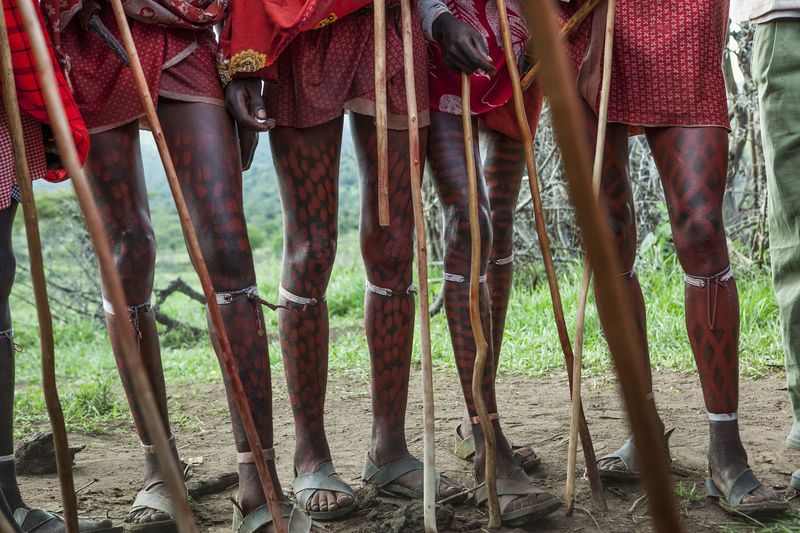 © Anja Ligtenberg - Image from the Pongezi, Girl to woman without a knife photography project