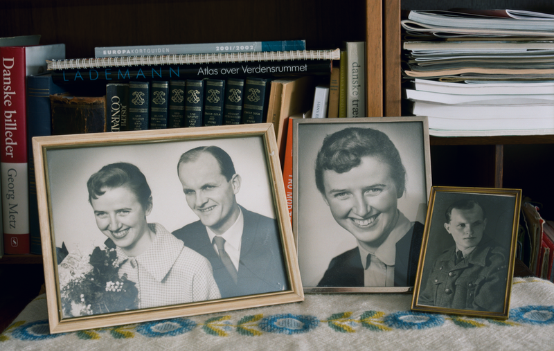 © Carina Kehlet Schou - (L-R) My grandparents on their wedding day. My Grandmother at 19. My grandfather at 23.